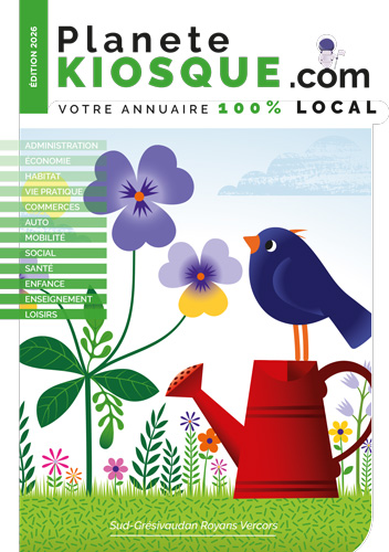 Plan&egrave;te Kiosque Sud Gr&eacute;sivaudan &eacute;dition 2026